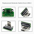 Pikkukuva 2 / 5: Telakoja Latausportti USB Type C Pistorasia Switch-Telakoja-Aseman Vaihto-Osaksi