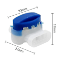 Miniatyrbilde 2 av 5: 20 stk. Kabelkoblinger 314 Kabelkoblinger Gel-fylte Resin Terminalblokker Vanntett Kobling Kabeltilbehør For Utendørs Hage Robotgressklipper
