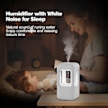 Miniatyrbillede 4 af 5: Unik fødselsdagsgave til kvinder/mænd, 500 ml Cool Mist Luftfugter med Anti-gravity Vanddråbe, Luftfugter til soveværelse, Lys & Sleep 2 tilstande, Auto-o
