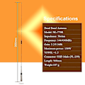 Miniatyrbilde 3 av 5: Nl-770r Bilantenne Høy Gain Bilradioantenne