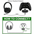 Miniatyrbillede 3 af 5: Stereo Headset Adapter til Xbox One og Xbox Series X S Controller - til Xbox One og Xbox Series X
