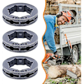 Pikkukuva 2 / 3: 3/8\" 7t Ketjupyörän Rengas 22mm Husqvarna 362 365 371 372 Stihl 046 064 066 Ms361 Ms362 Ms440 Ms441ect Moottorisahaan, 4kpl
