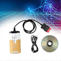 Miniatyrbild 2 av 5: Lämplig för 9241A V3.0 V2021.11 OBD2 Kodläsare Dubbelkort Bluetooth Feldetekteringsenhet-FO  SHAN  RAN  WANG