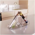 Miniatyrbilde 4 av 5: Lys Saber Stativ Skrivebord Dobbelbladet Lys Saber Display Holder Akryl Lys Saber Hilt Stativ Skrivebord