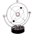 Miniatyrbillede 3 af 5: AOOPOO Globe Orbit Spinner - Kinetisk Orbital Roterende Fysik Videnskab Legetøj Gadget Ideel Til Alle Kontorer Hjem Soveværelse Dekoration Skrivebord Globus
