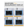Miniatyrbild 4 av 5: Oscilloskop/DDS Signalgenerator 2-i-1, 2,8 tums TFT, 10MHz bandbredd, 48MS/S samplingsfrekvens, Triggerfunktion Auto/Nomal-FO SAHN