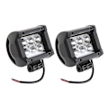 Miniatyrbillede 1 af 5: 2x Offroad LED Bar 18w Kvadratisk LED Arbejdslys Til Bil Lastbil Båd 4\" Spotlight