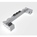 Miniatyrbilde 4 av 5: Brun Bryter/bryter Oled Base Joycon Håndtak Ladebrakett Håndtak Ladestasjon Med 8 Spillkortspor