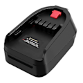 Miniatyrbilde 3 av 5: Adapter Konverter BOSB18C Bruk for Bosch 18V Li-Ion Batteri BAT618 på Hjem Lithium Elektrisk Strøm T