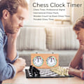 Miniatyrbild 3 av 4: Lämplig för Schacktimer, Professionell Digital Internationell Schackklocka, Nedräknande Schacktimer i Trä, Port-FO  SHAN  RAN  WANG