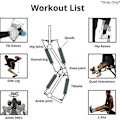 Miniatyrbild 4 av 5: Tib Bar Utrustning för Tibialis Tränare Knän Över Tår Tibia Dorsi Vad Maskin Monkey Feet Viktlyftning Tibialis Bar för Gym