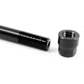 Pikkukuva 5 / 5: Pyörän läpiakselin mutterit M12x1.0mm, 1.0mm kierteellä, M12 navat, putkiakseli, skewer-korkki, 1.0mm kierteiden väli, pyörävarusteet