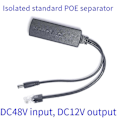 Miniatyrbilde 4 av 5: Gigabit Mini PoE Splitter 10/100/1000Mbps POE Splitter DC Utgang 12V Power over Ethernet IEEE 802.3a