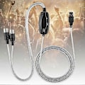 Miniatyrbillede 3 af 5: MIDI til USB Kabel Konverter MIDI Interface Adapter Ledning Keyboard Musikredigeringslinje