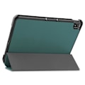 Miniatyrbilde 4 av 4: For Nokia Tablet T20 Deksel, Slim Shade Tri-Fold Stativ Hardt Skall Deksel for Nokia Tablet T20 (TA-1392) Utgitt i 2021 10.36\" (Mørkegrønn)