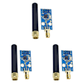 Miniatyrbild 1 av 5: CC1101 Radiofrekvenstransceivermodul med SMA-antenn, A