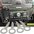 Pikkukuva 1 / 5: 2 Paria Radio CD Stereo Irrotustyökalu Avain Pin Ulostyöntäjä Ford Focus Mondeo C-Max Fiesta Transit Auton Irrotus Asennustyökalut - Hyvä