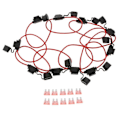 Miniatyrbillede 2 af 5: Inline sikringsholder Testet til 12V 30A sikringer Bil Motorcykel 10 stk