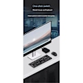 Miniatyrbild 3 av 5: USB 2.0 KVM Switch 1X2/2X1 Switch Växlare USB Splitter Delad Kontroller för Laptop Dator Skrivare Tangentbord Mus, B