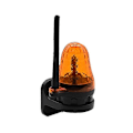 Miniatyrbillede 2 af 5: Universal 12V-265V LED Signal Alarm Lys Strobe Blinkende Lys Vægmonteret Nødadvarselslampe til Portåbner