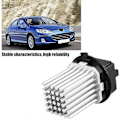 Miniatyrbillede 2 af 5: Motor Modstand, 6441.s7 Varmeblæsermotor Modstand Blæsermodstand Passer Til 307 407 C3 C4 C5 6441s7