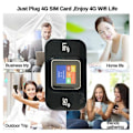 Miniatyrbilde 1 av 5: H807Pro 4G LTE WiFi-ruter 150 Mbps 150M 3000MAh med SIM-kortspor