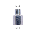 Miniatyrbillede 2 af 5: M10 Adapter Interface Connector 15mm Tråd Pitchs Til M10 Metal Bærbar Bred Anvendelse M10 Til
