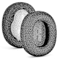 Miniatyrbild 1 av 5: 1 par Skum Öronkuddar Läder Öronmuffar För E65 E65btnc / Duet Nc/ 650btnc 660 Btnc Hörlurar