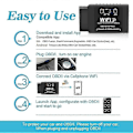 Miniatyrbilde 3 av 5: Bilfeildiagnose Passer for IOS for Android, Wifi OBD2 Kode Leser Profesjonell Bilfeilskanner