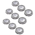 Miniatyrbilde 3 av 5: Passer for 9 stk. erstatningsbarberhoder for Philips Norelco HQ3 HQ4 HQ55 HQ56 HQ6900 HQ6868 HQ5812 HQ6874 Razo-FO  SHAN  RAN  WANG