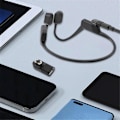 Miniatyrbilde 3 av 5: Magnetisk Lader Konverter Lader for SHOKZ OpenSwim Pro S710 Hodetelefonlader USB C Adapterlader