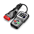 Miniatyrbild 4 av 5: Konnwei Kw680 Professionell Obdii/eobd Scanner Obd2 Can Bus Kodläsare Med Tft Färgskärm - Röd--svart