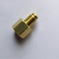 Miniatyrbild 5 av 5: Hållbar Adapter 1/4 SAE AG X G 1/4 IG För Kvävetrycksreducerare På Luftkonditioneringslang Mässing Korrosionsbeständighet