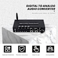 Miniatyrbilde 2 av 5: USB 192KHz DAC Digital til Analog Konverter med Hodetelefonforsterker Innebygd Bluetooth 5.0 Mottaker