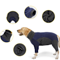 Miniatyrbillede 4 af 5: Vinterjakker og vinterfrakker til hunde fleece overall hund fleece jakke vinterfrakke store hunde vintertøj til små mellemstore kæledyr indendørs