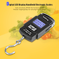 Miniatyrbillede 2 af 8: WEIHENG Digital Hængende Krog Vægt LCD Elektronisk Lomme Bagage Vægtning Balance