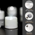 Miniatyrbild 3 av 7: Batterivärmeljus med timer, 6 timmar på och 18 timmar av på 24 3-bright White