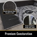 Pikkukuva 4 / 7: Kissan etuoven matto sisä- ja ulkotiloihin Tervetuloa Matto Mud Absorbent Door