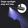 Miniatyrbilde 6 av 8: Discokule Pin Spot Light LED Scenebelysning Strålkaster Ligh