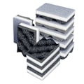 Miniatyrbild 1 av 8: Nagelbuffer Mini Block Kit, Aluminiumoxid Sandpapper för Oöverträffad Hållbarhet, Våttorrt Sandpapper för Mångsidiga Rengöringsuppgifter (3 Färger, 10 st)