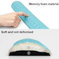 Miniatyrbillede 8 af 8: 1 sæt Memory Foam Musetastatur Håndledsstøttepude