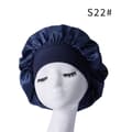 1 st Kampanj! Sovmössa för att skydda ditt hår, hårvårdsmössa för natten. [TT] Navy blue