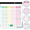 Miniatyrbild 3 av 7: 2021-2022 Skrivbordskalender - 18 månadskalender för skrivbord/vägg 2-i-1,1