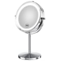 Miniatyrbilde 1 av 8: Lighted Makeup Mirror, 10x Magnifying Double Sided LED Vanity