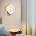 Miniatyrbillede 3 af 8: Væglampe indendørs LED firkantet vægspot 12W til stue