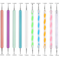 Miniatyrbilde 2 av 6: 10PCS Dotting Tools Set for Nail Art, Embossing Stylus for