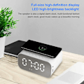Miniatyrbild 5 av 5: 3 i 1 Digital väckarklocka Trådlös laddning, LED-laddare Högtalare, Bluetooth-högtalare med LED-display, Klockalarm Powerbank Högtalare för hemmet,