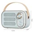 Pikkukuva 2 / 5: Retro Bluetooth-kaiutin, Vintage kannettava langaton Bluetooth-kaiutin