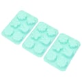 Miniatyrbillede 1 af 5: Silikone blomsterform, non-stick silikone mix tulipaner, krysantemumform slik chokolade gelé