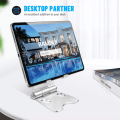 Miniatyrbillede 5 af 7: Telefonholder, Tabletholder, Universal Justerbar Skrivebords Telefonholder, Solid Smartphone Holder til iPhone 11 Pro Max/XS Max, iPad, Samsung, Huawei osv.